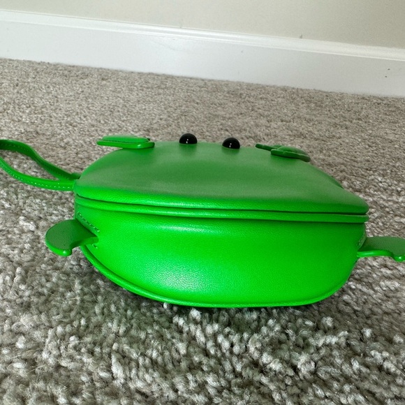 Kate Spade Novelty Green Crab Coin Purse Bag Charm Collectible Rare Wallet - Picture 6 of 6